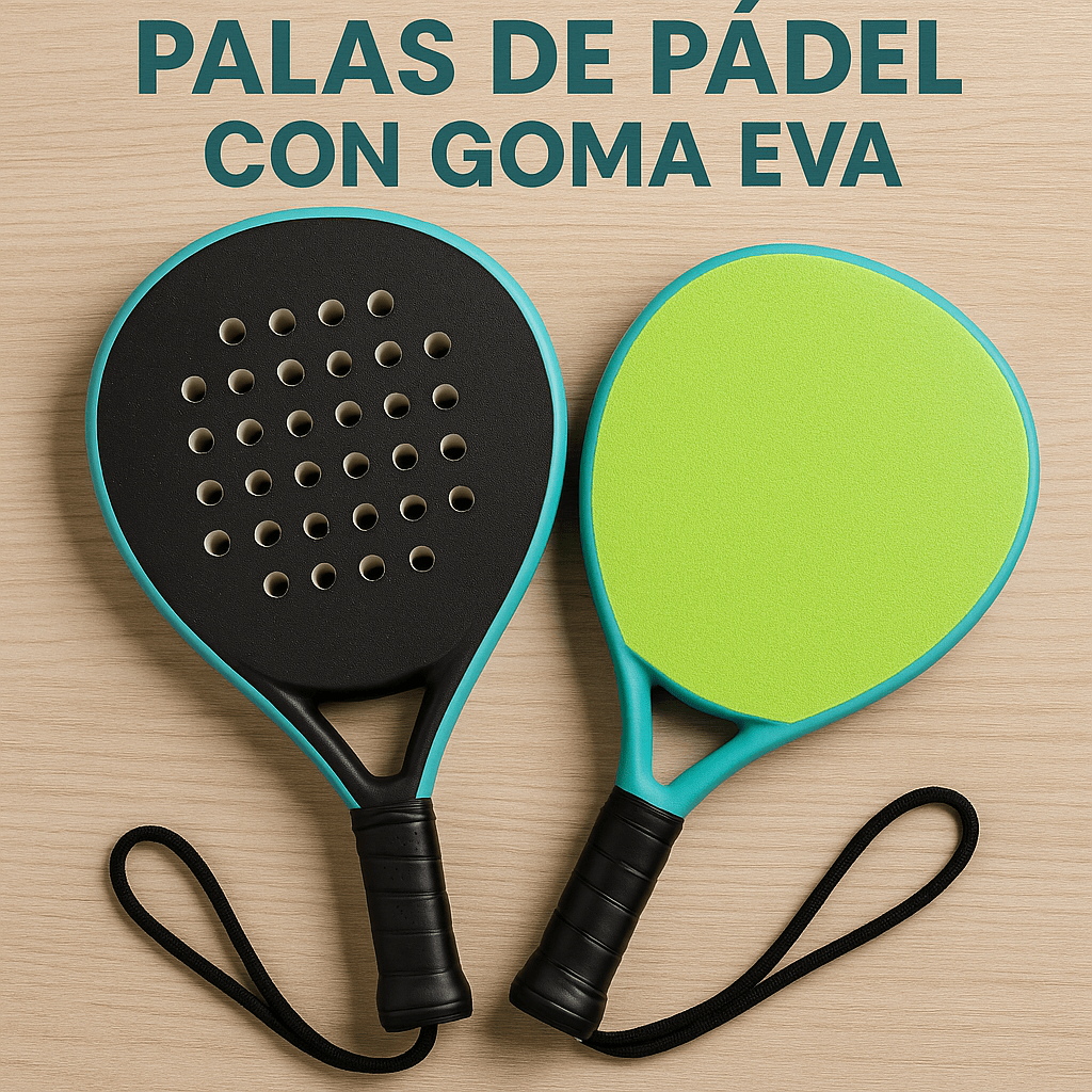 palas de padel con goma eva