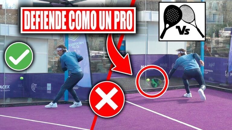 TENISTA que empieza a jugar al pádel 【Mejora tu defensa】