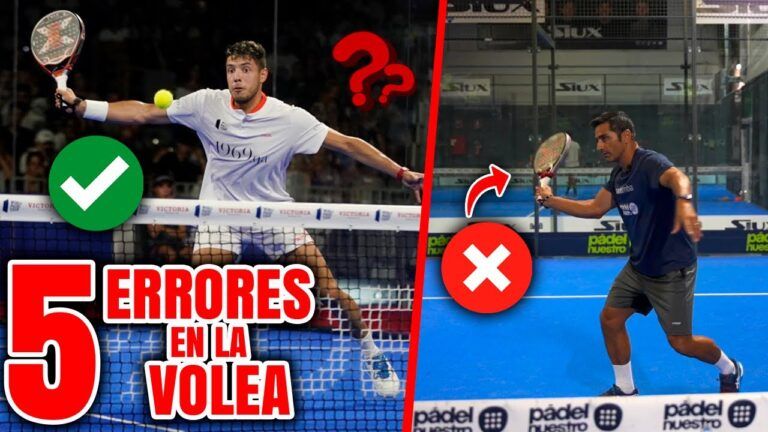 5 Errores más importantes en VOLEA ❌ ¿Cómo solucionarlos?