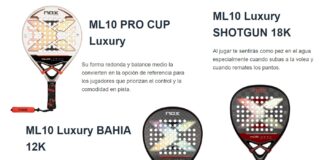 comparativa nox ml10 Bahia Pro Cup y Shotgun