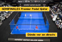 semifinales premier padel qatar en directo