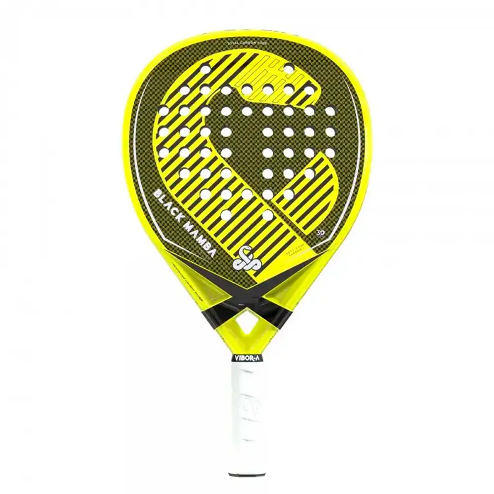 Protettore Per Racchetta Da Padel Vibor-a Mamba Giallo - Antiusura, Adesione Forte E Design Accattivante