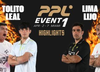 TOLITO y Leal contra LIMA y Lijó 【PRO PADEL LEAGUE MIAMI】 mejores puntos pro padel league