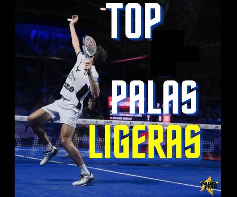 Palas de pádel LIGERAS y MANEJABLES