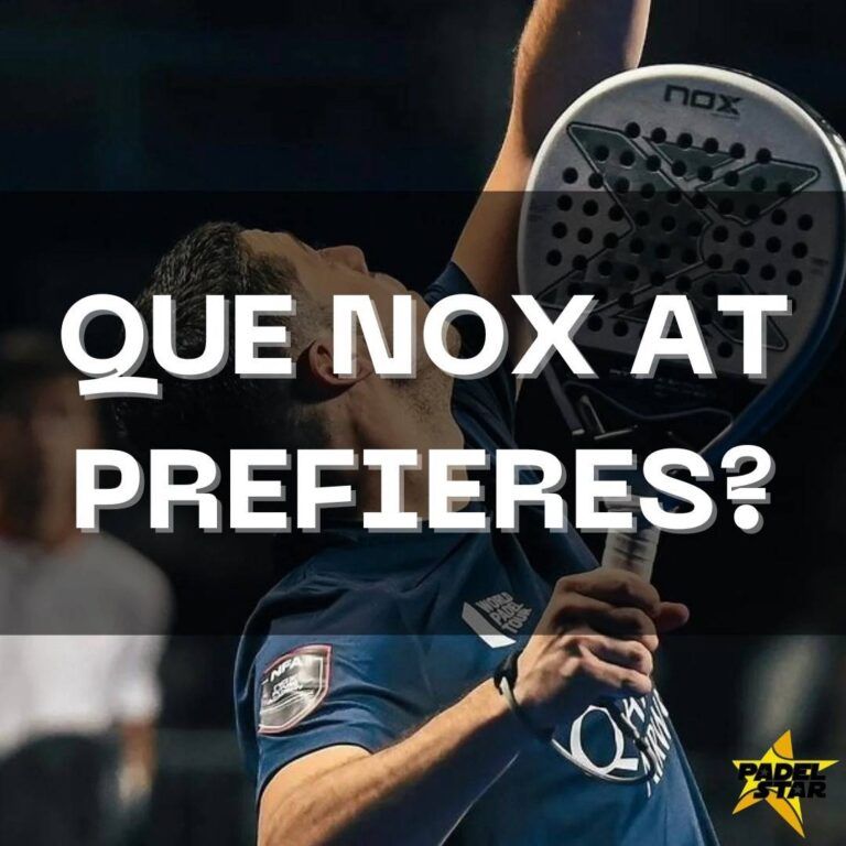 Palas NOX AT ¿Con cuál te quedas?