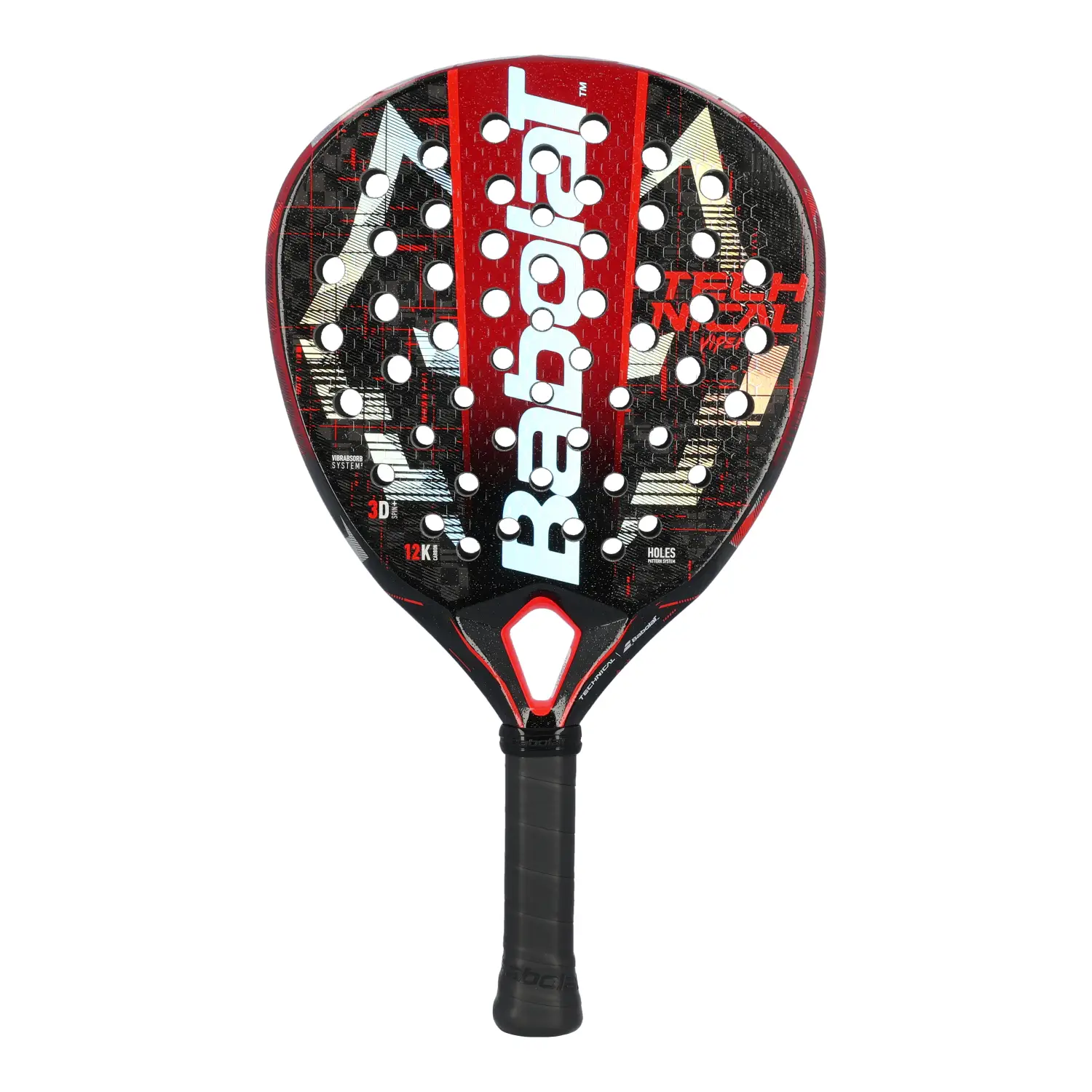 Mejores palas de POTENCIA para VERANO 【Diamante y goma dura】 Babolat Technical Viper Juan Lebrón
