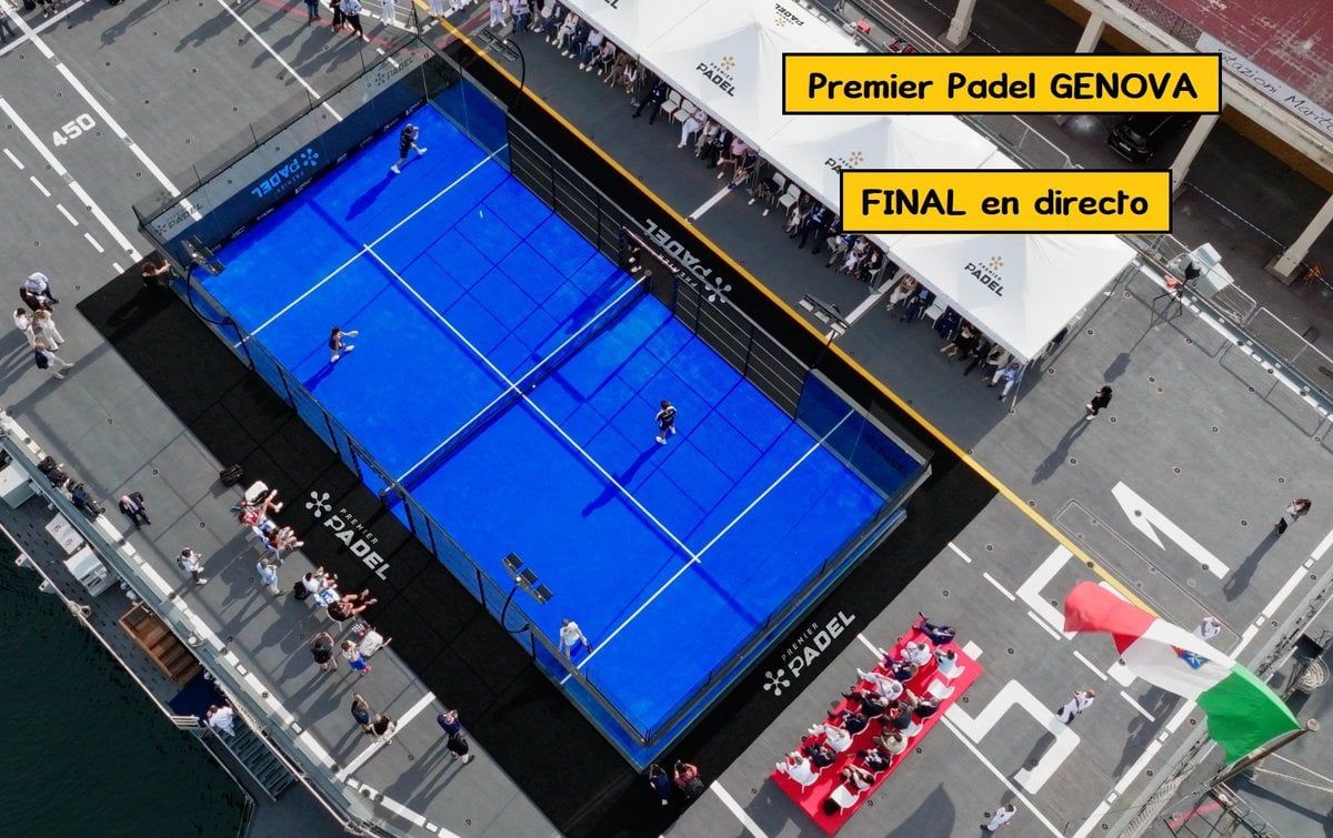 FINAL Premier Padel GENOVA en DIRECTO 【Dónde ver partidos】 final premier padel genova