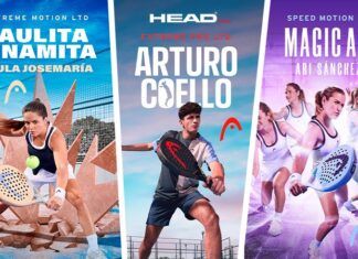 3 palas HEAD de jugadores profesionales 【Edición Limitada】