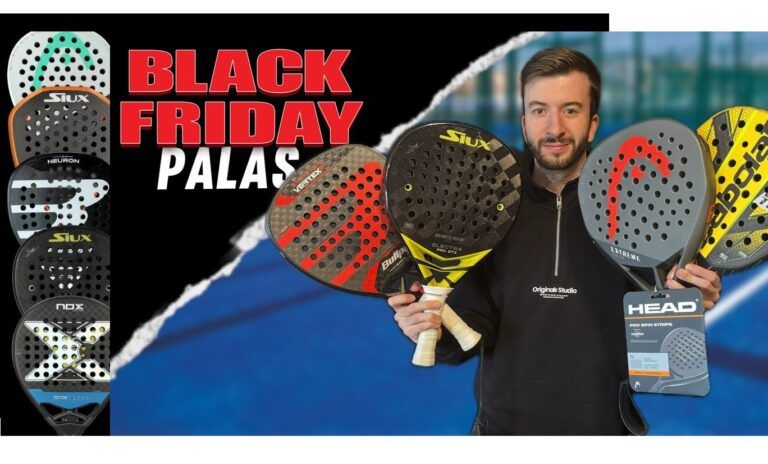 Mejores Palas en Oferta para este Black Friday 2024 🎾