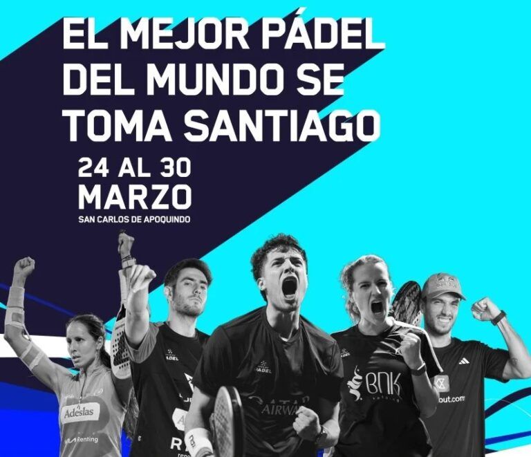 Premier Padel SANTIAGO 2025 【Horarios y resultados en directo】