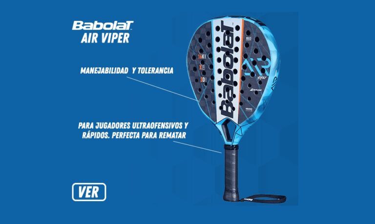 Babolat Air Viper 🏆 【Opinión y Precio】