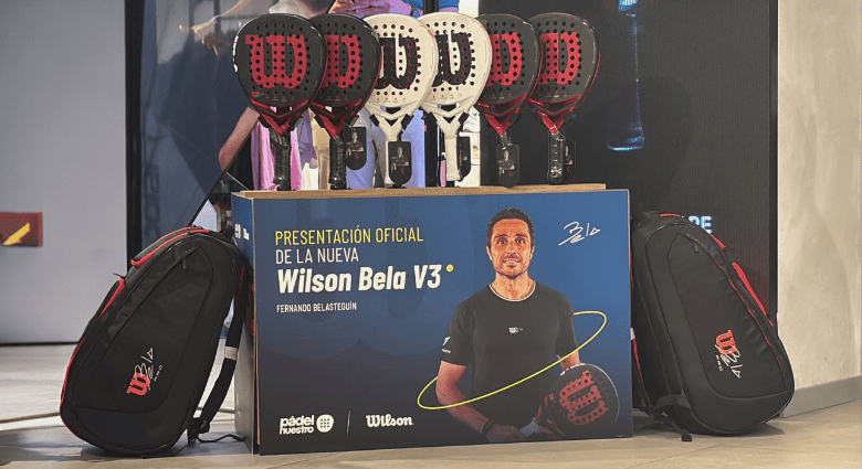 Pādel Nuestro presenta en exclusiva la nueva colección de palas de Wilson X Fernando Belasteguín (Bela)