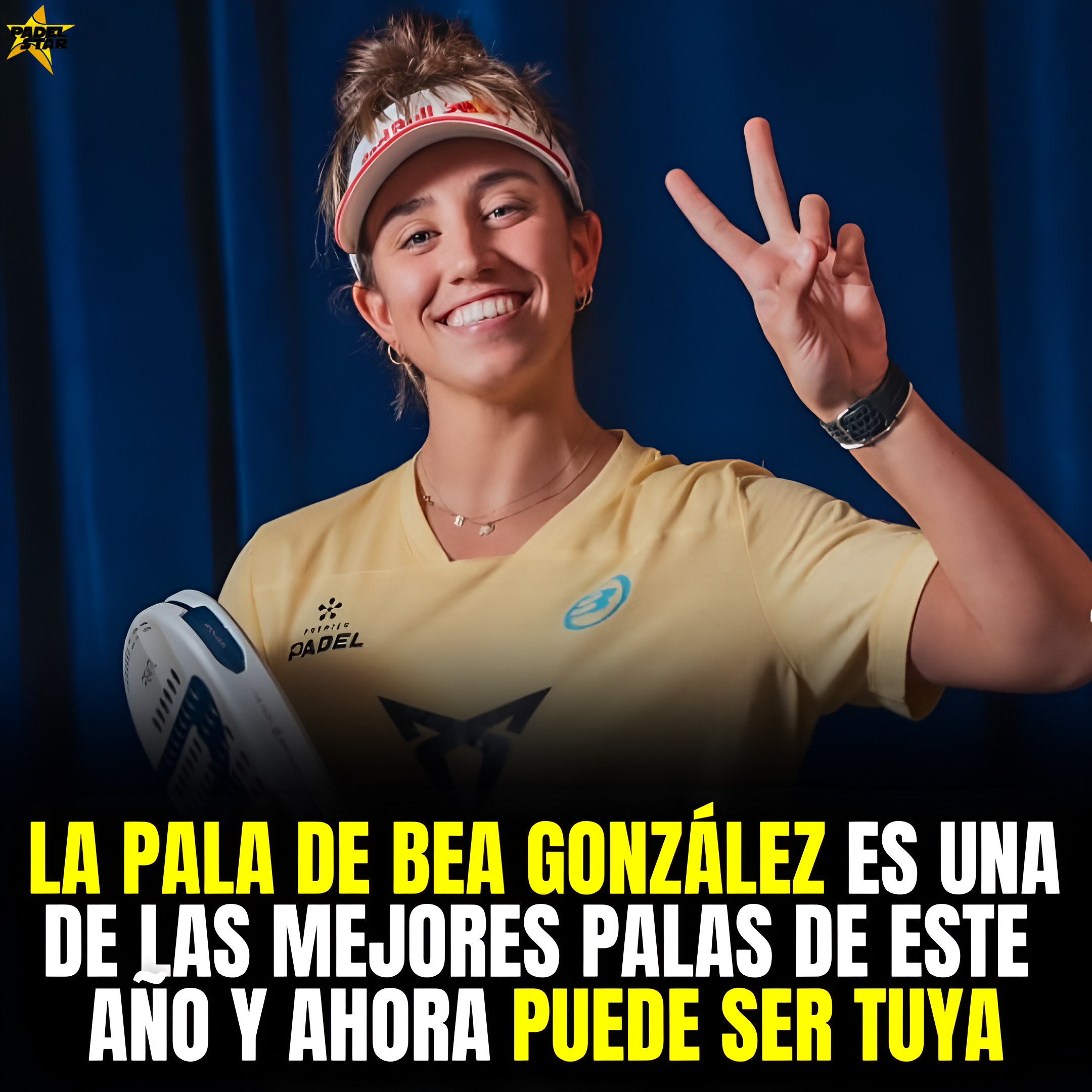 Sorteo: Gana la pala de pádel Bullpadel Bea González Pearl Cloud 2025 con Gurúdelpádel