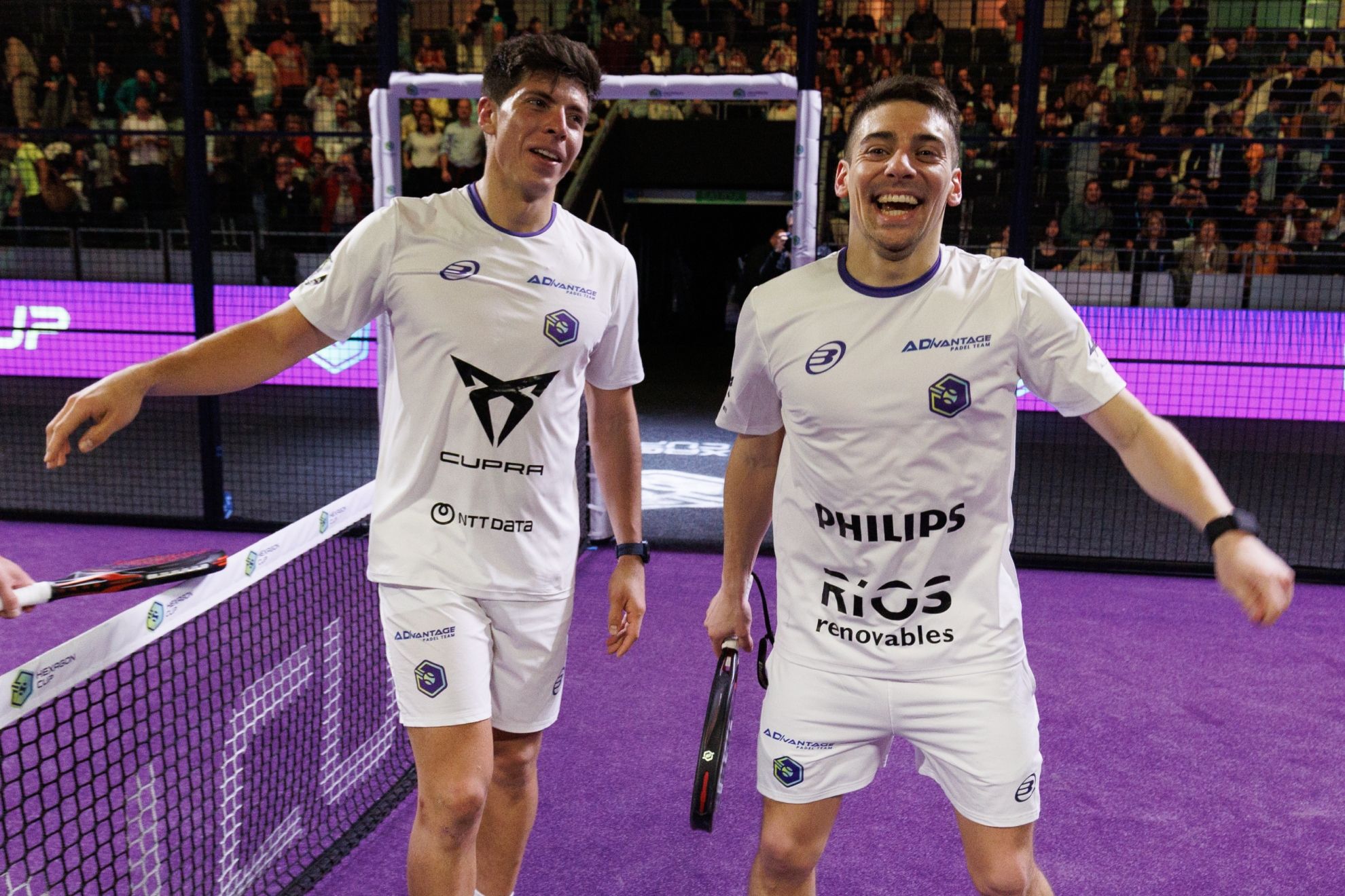 Revolución en el pádel: Nuevas parejas Di Nenno-Augsburger y Tello-Cardona sacuden el circuito