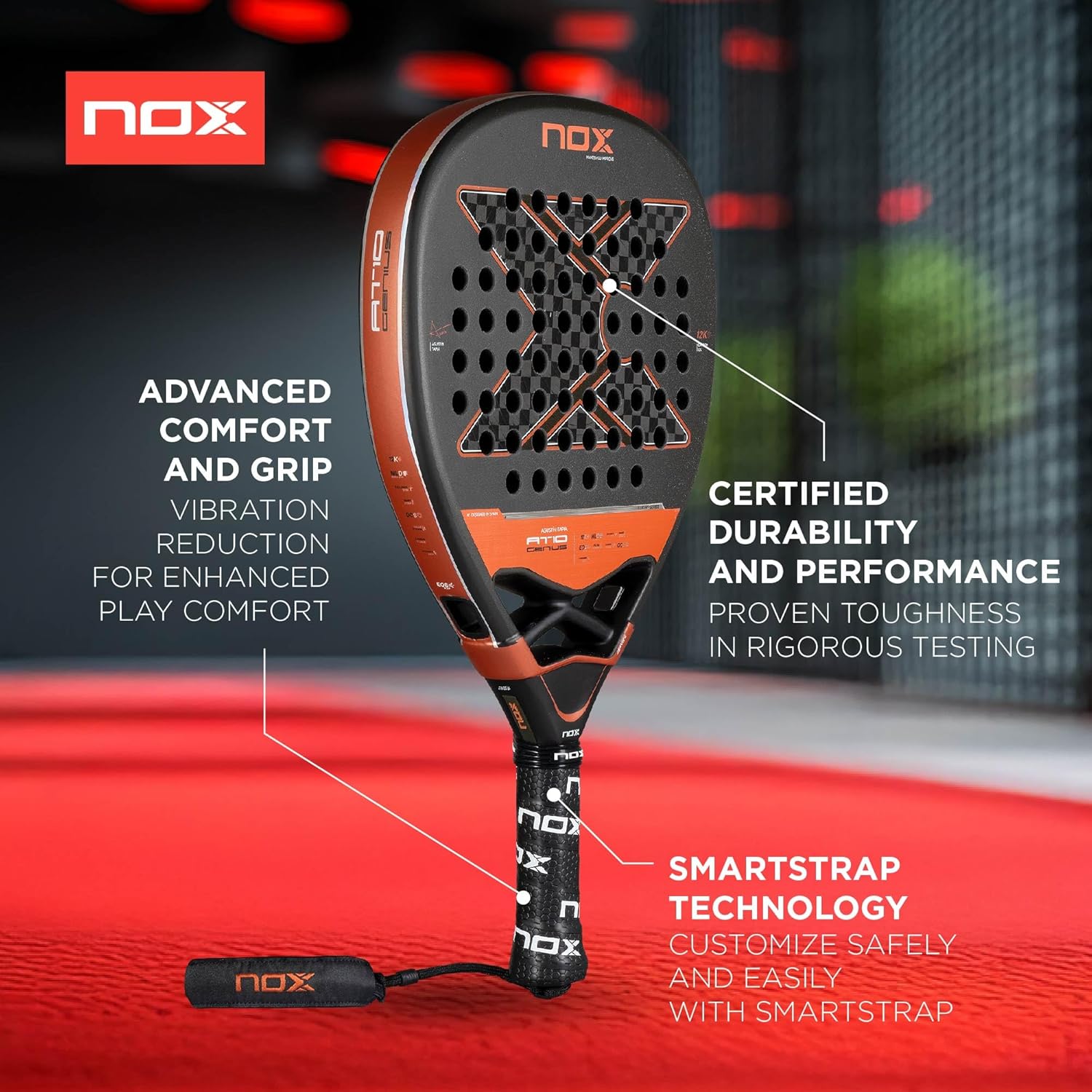 🎾 Reseña ➤ Nox AT10 Genius Attack 12K: Potencia y Precisión para Jugadores Avanzados