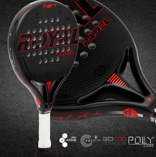 ⭐ Reseña: Pala Royal Padel M27 Polietileno — Potencia, Control y Confort en una Pala Clásica 🎾