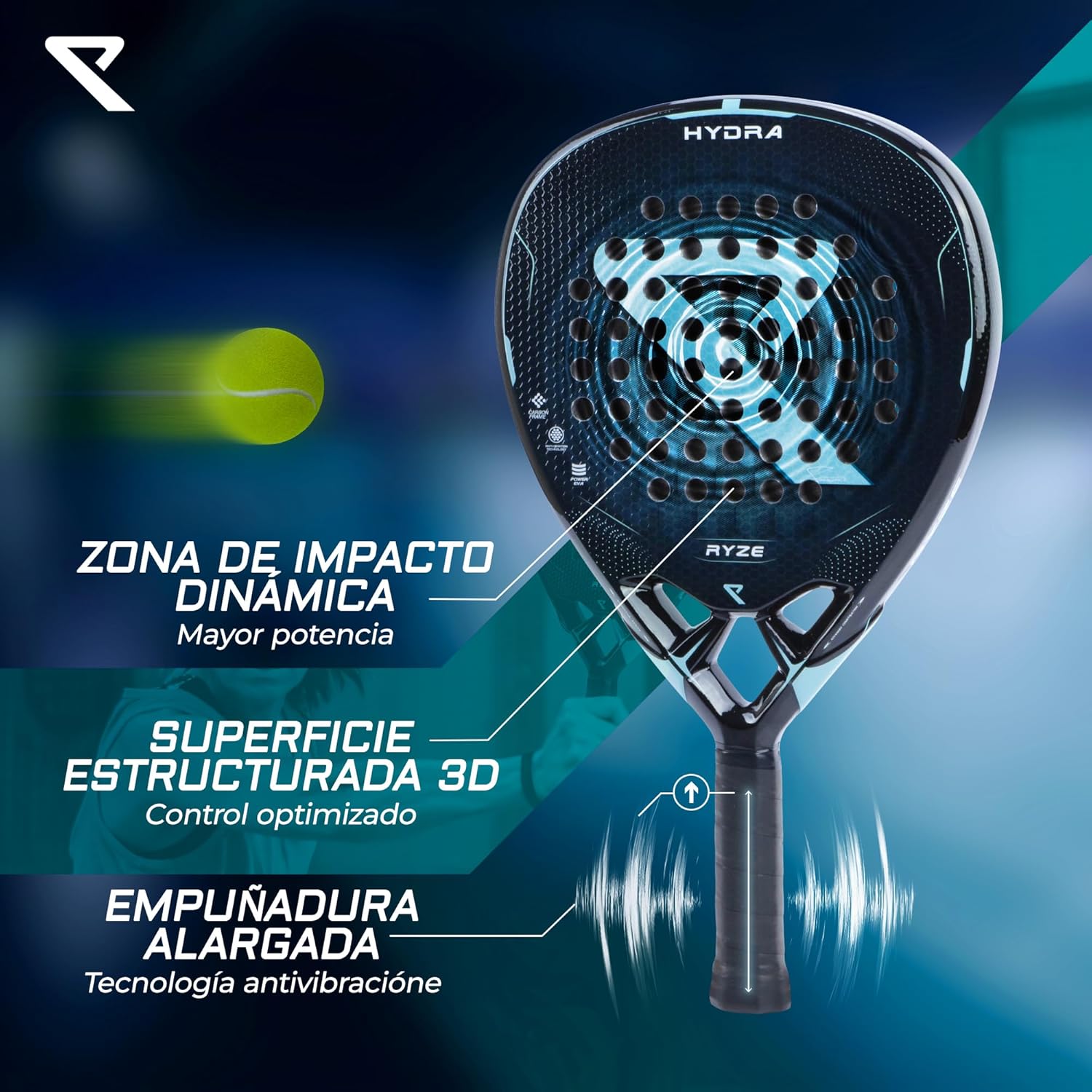 🏓 Reseña: RYZE Hydra — Versatilidad y Control para Elevar tu Juego 🎾
