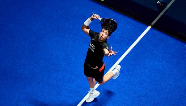 jugador de padel
