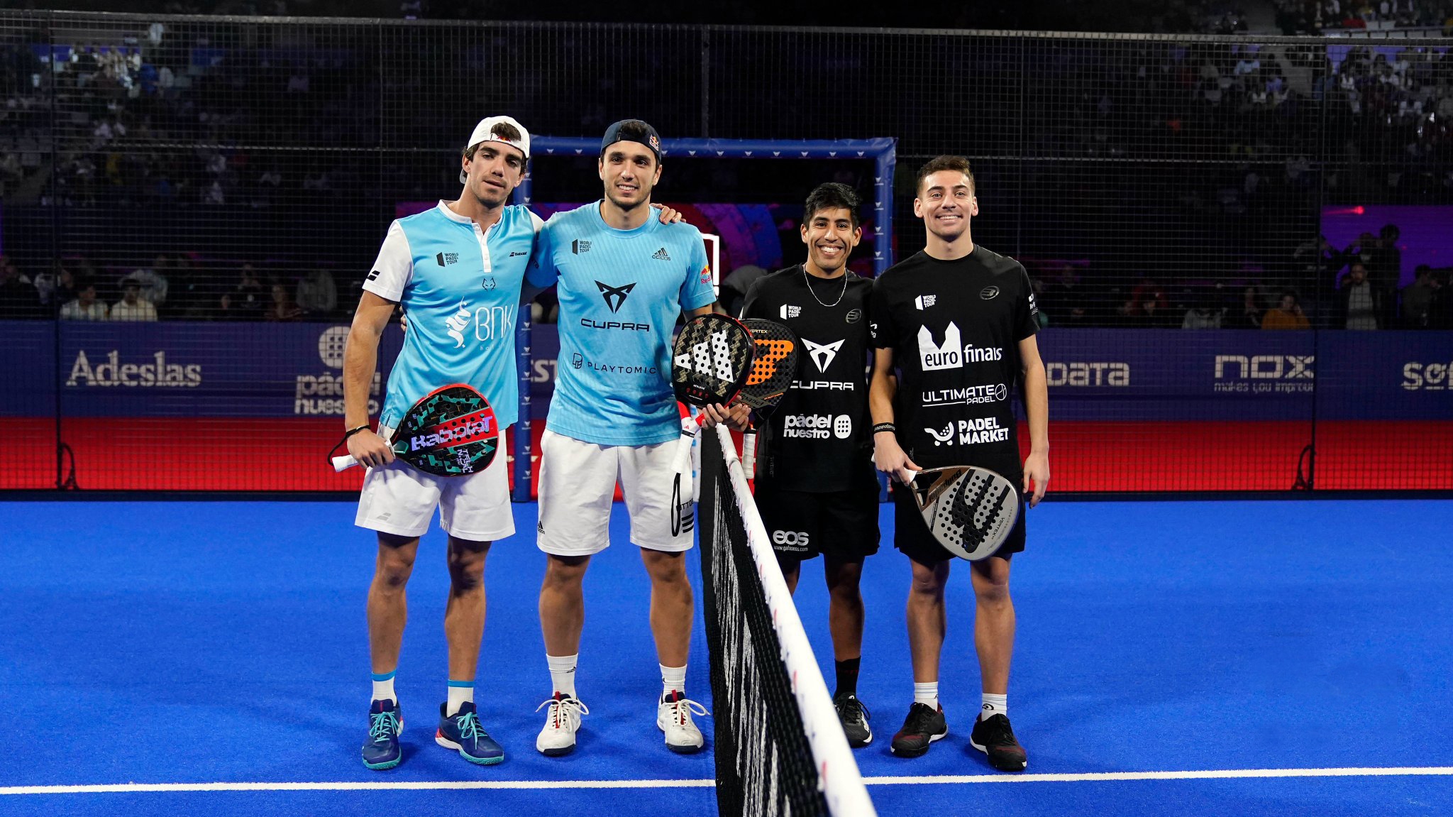 jugadores de padel