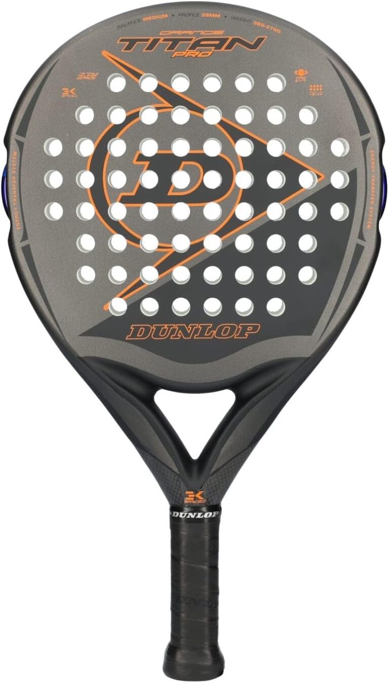 Reseña: Dunlop Titan Pro Orange 2024 🏓🔥