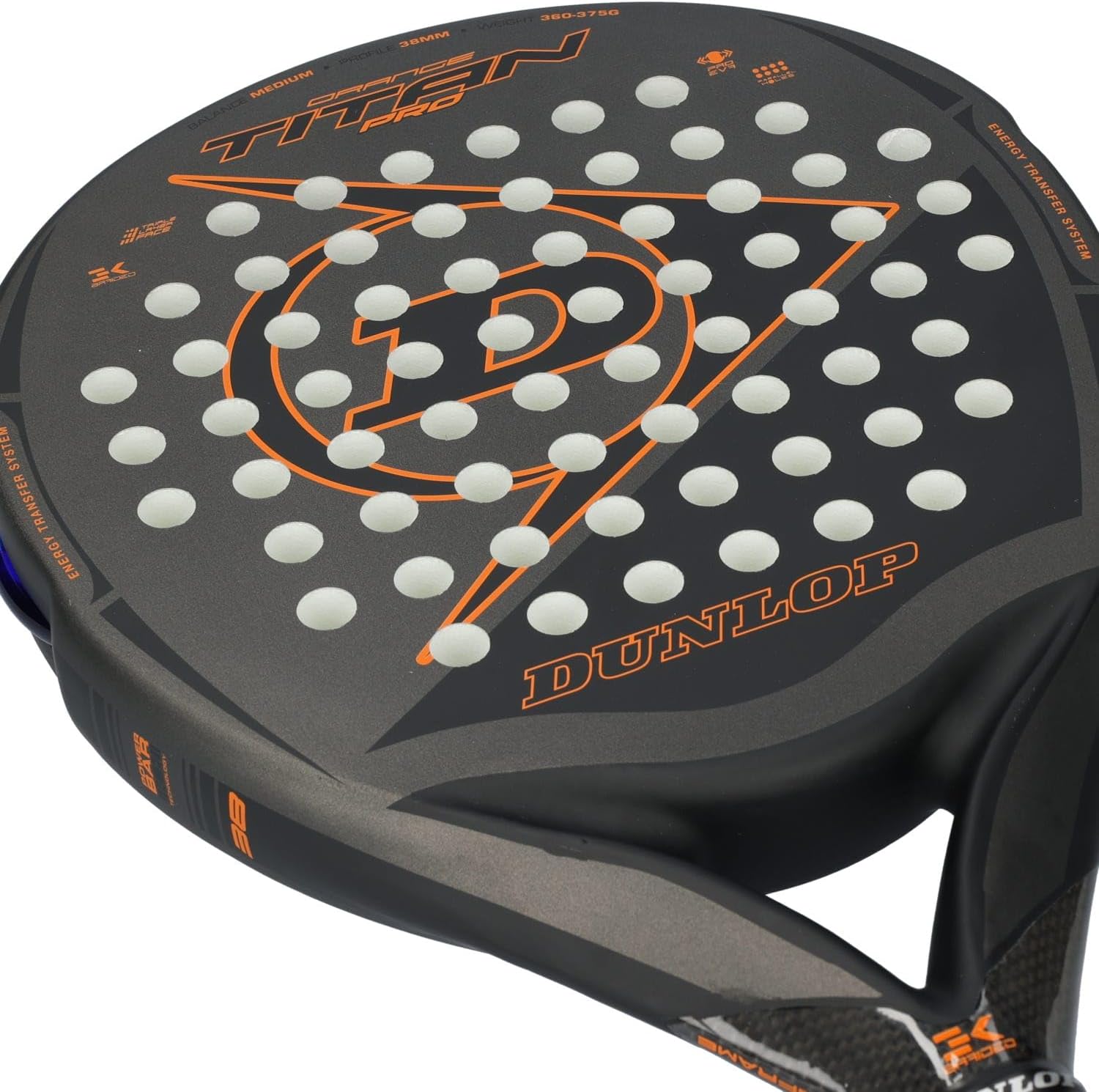 Reseña: Dunlop Titan Pro Orange 2024 🏓🔥