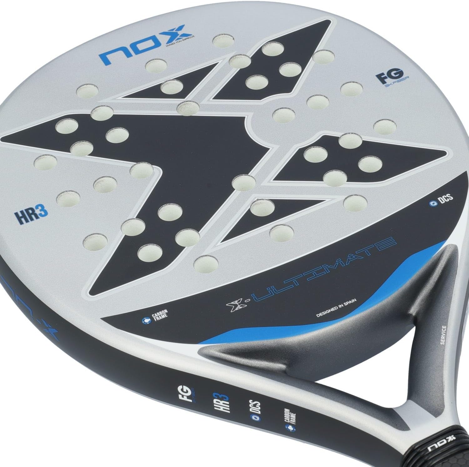 🎾 Reseña - Nox Ultimate Silver/Blue | Control, comodidad y precisión para dominar cada golpe