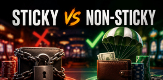 Bonos «sticky» frente a bonos «non-sticky»: conoce tu vía de escape Bonos sticky vs non-sticky