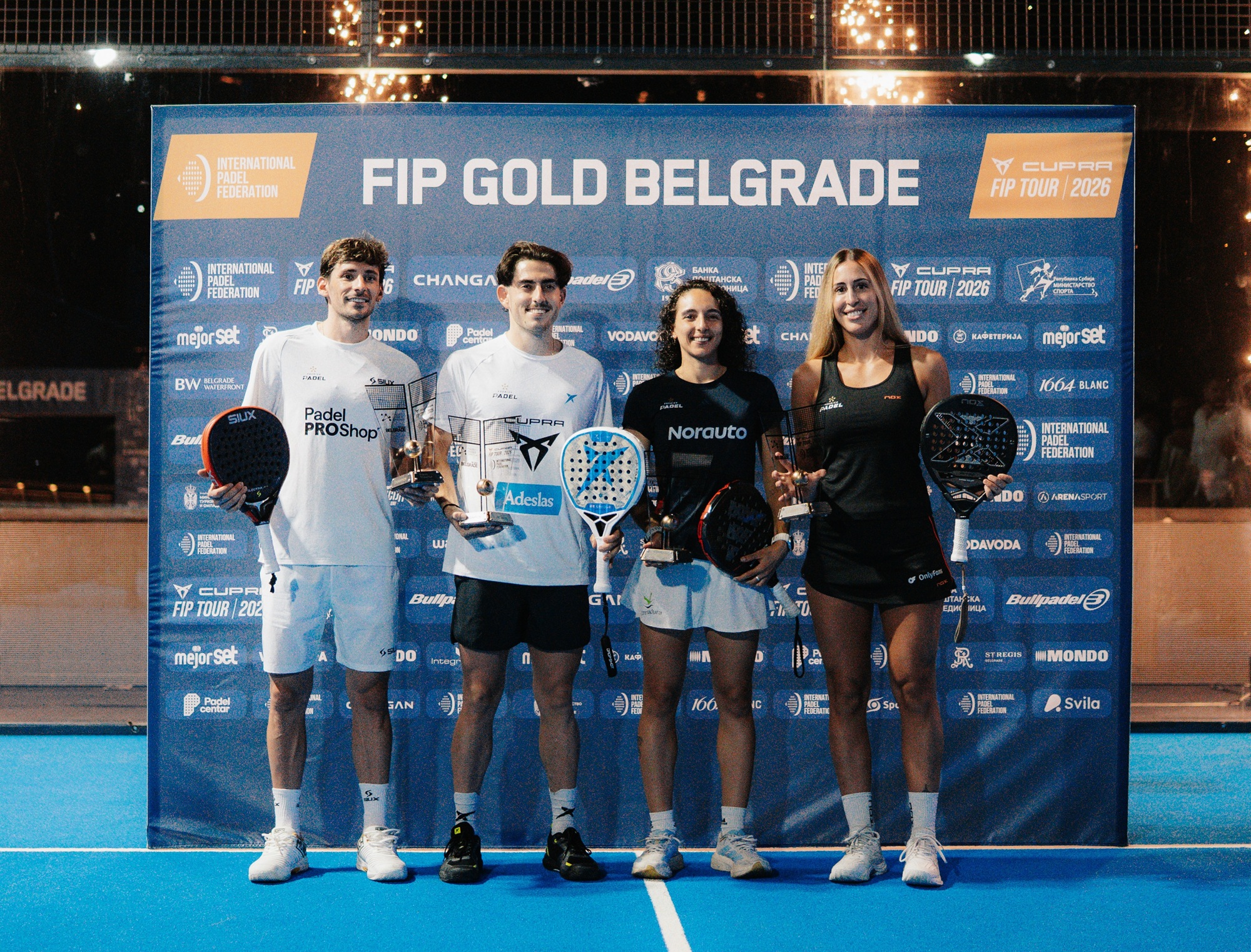 PADEL STAR NEWS: FIP Gold Belgrado. Triunfo de Stupaczuk y Sanz PADEL STAR NEWS: FIP Gold Belgrado. Triunfo de Stupaczuk y Sanz