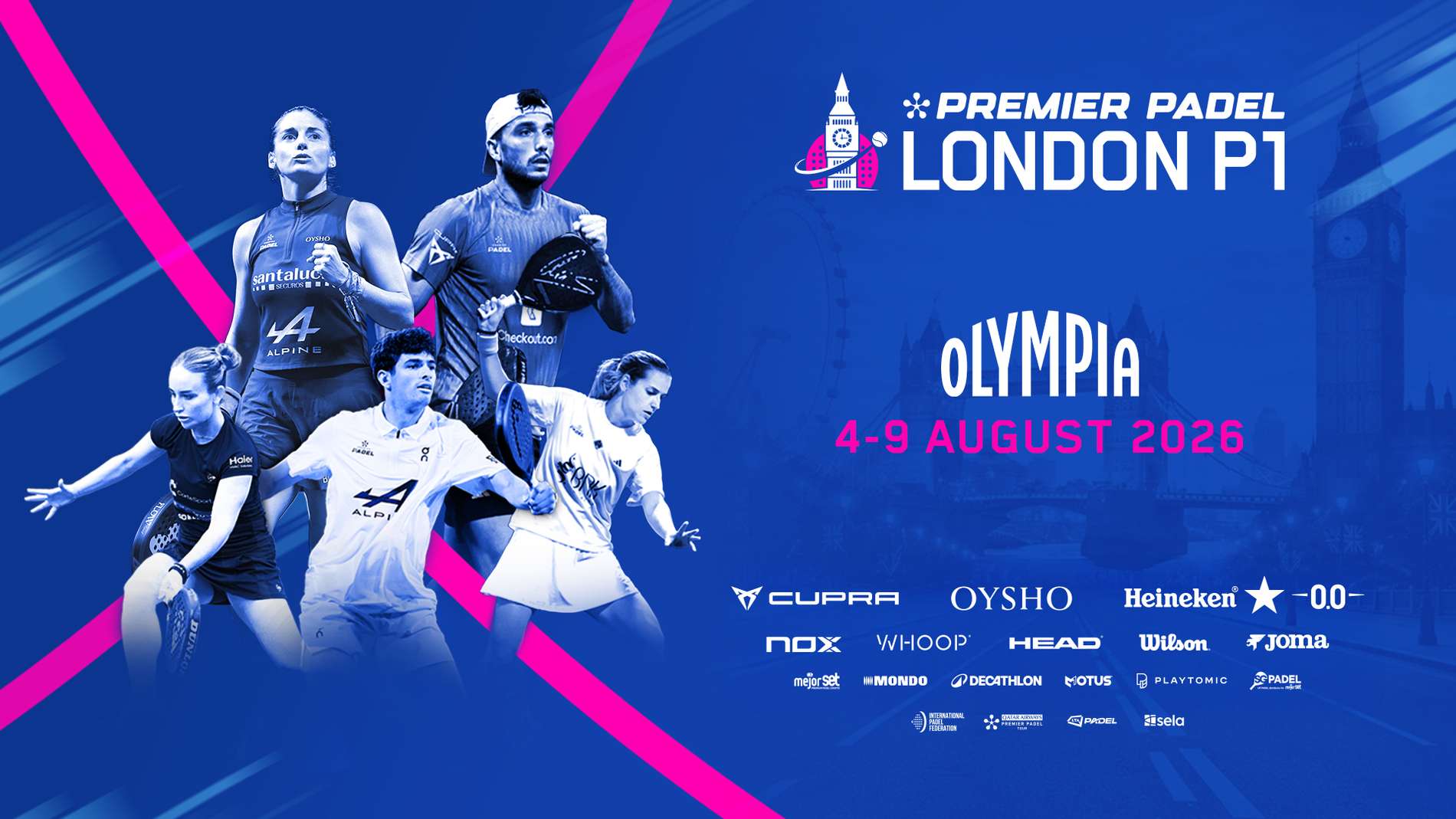 PADEL STAR NEWS: Premier Padel London P1, otra gran novedad del calendario