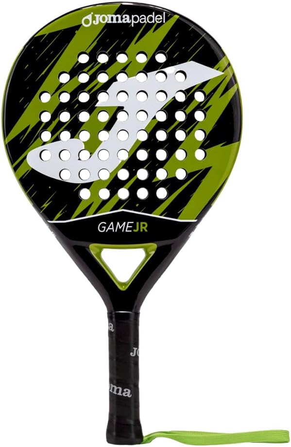 🎾 Reseña ≫ Joma Game JR Black/Green 2026:  Juvenil, ligera, cómoda y Perfecta para Aprender Pádel