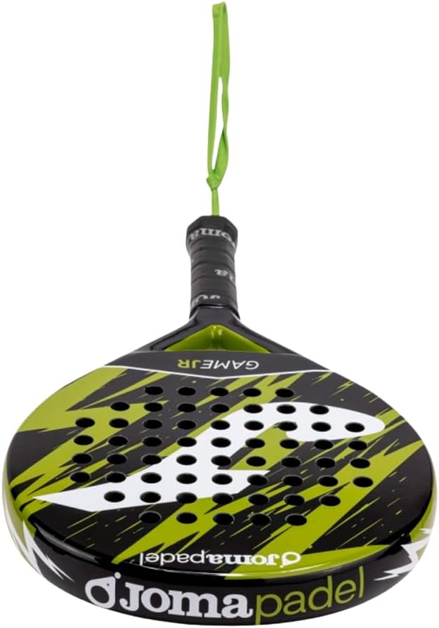 🎾 Reseña ≫ Joma Game JR Black/Green 2026: Juvenil, ligera, cómoda y Perfecta para Aprender Pádel