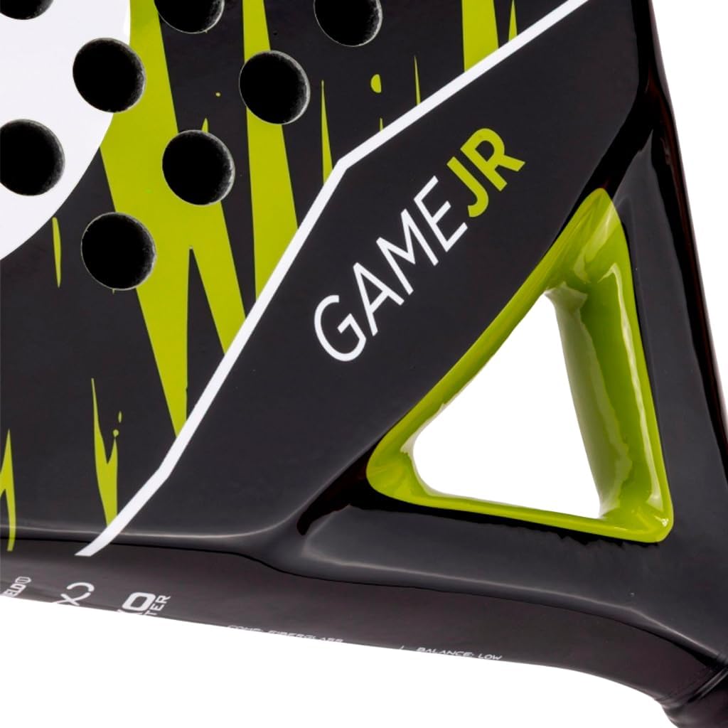 🎾 Reseña ≫ Joma Game JR Black/Green 2026: Juvenil, ligera, cómoda y Perfecta para Aprender Pádel
