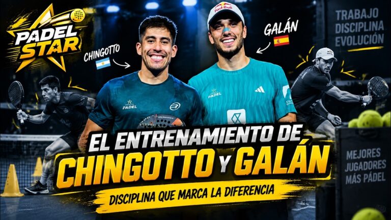 Galán y Chingotto sorprenden con un entrenamiento inesperado [Vídeo]